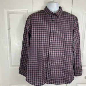 Calvin Klein Men's Plaid Shirt, Size M